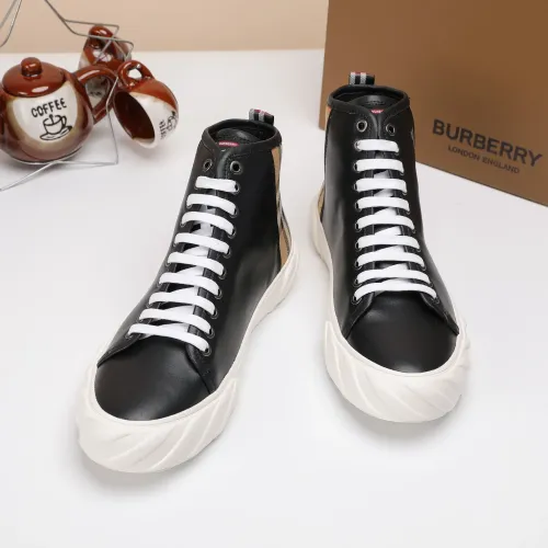 Cheap Burberry High Tops Shoes For Men #1400174 Replica Wholesale [$80.00 USD] [ITEM#1400174] on Replica Burberry High Tops Shoes