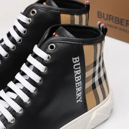 Cheap Burberry High Tops Shoes For Men #1400174 Replica Wholesale [$80.00 USD] [ITEM#1400174] on Replica Burberry High Tops Shoes