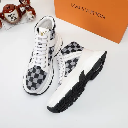 Cheap Louis Vuitton High Tops Shoes For Men #1400175 Replica Wholesale [$82.00 USD] [ITEM#1400175] on Replica Louis Vuitton High Tops Shoes