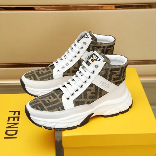 Fendi High Tops Casual Shoes For Men #1400177