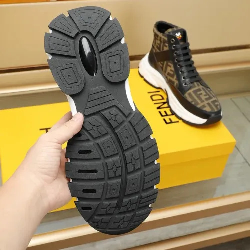 Cheap Fendi High Tops Casual Shoes For Men #1400179 Replica Wholesale [$98.00 USD] [ITEM#1400179] on Replica Fendi High Tops Casual Shoes