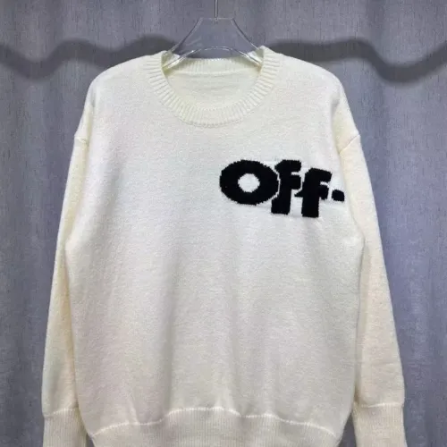 Cheap Off-White Sweaters Long Sleeved For Unisex #1400237 Replica Wholesale [$48.00 USD] [ITEM#1400237] on Replica Off-White Sweaters