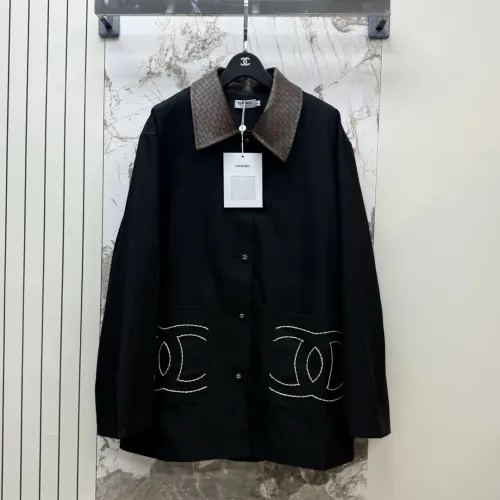 Cheap Chanel Jackets Long Sleeved For Women #1400406 Replica Wholesale [$122.00 USD] [ITEM#1400406] on Replica Chanel Jackets