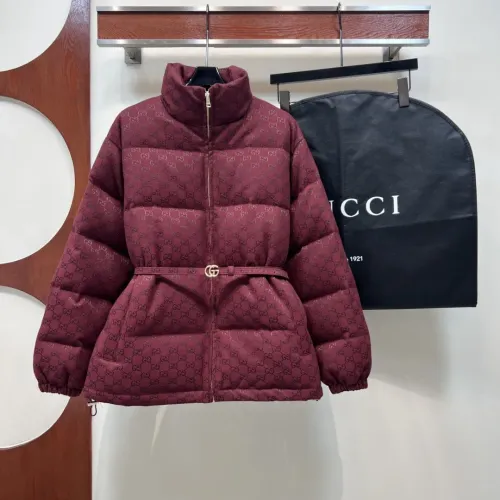 Gucci Down Feather Coat Long Sleeved For Women #1400407