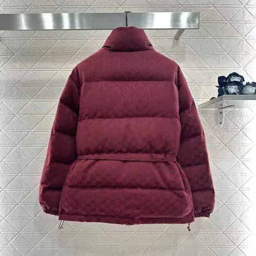 Cheap Gucci Down Feather Coat Long Sleeved For Women #1400407 Replica Wholesale [$128.00 USD] [ITEM#1400407] on Replica Gucci Down Feather Coat