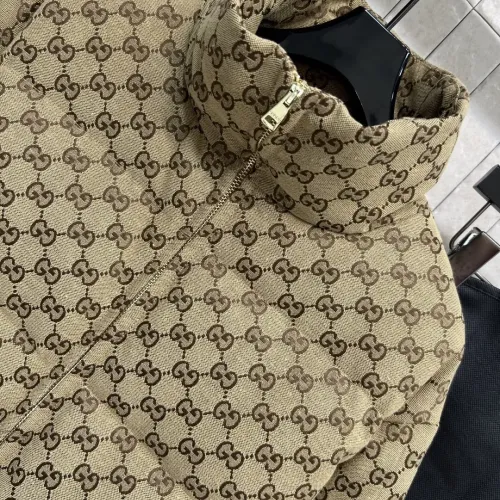 Cheap Gucci Down Feather Coat Long Sleeved For Women #1400408 Replica Wholesale [$128.00 USD] [ITEM#1400408] on Replica Gucci Down Feather Coat
