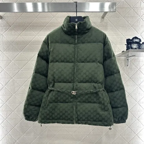 Gucci Down Feather Coat Long Sleeved For Women #1400409