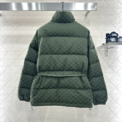 Cheap Gucci Down Feather Coat Long Sleeved For Women #1400409 Replica Wholesale [$128.00 USD] [ITEM#1400409] on Replica Gucci Down Feather Coat