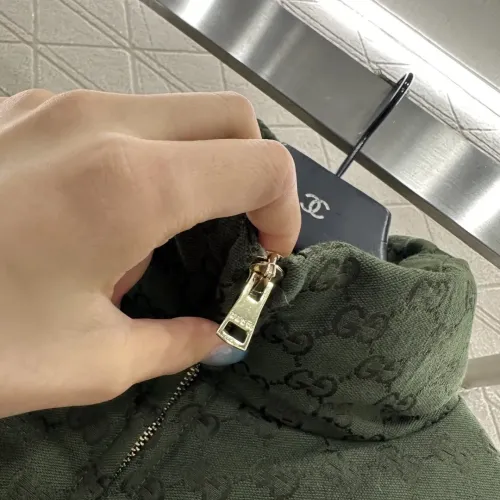 Cheap Gucci Down Feather Coat Long Sleeved For Women #1400409 Replica Wholesale [$128.00 USD] [ITEM#1400409] on Replica Gucci Down Feather Coat