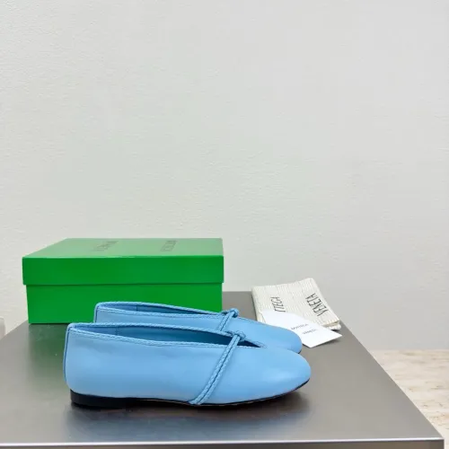 Cheap Bottega Veneta BV Flat Shoes For Women #1400595 Replica Wholesale [$125.00 USD] [ITEM#1400595] on Replica Bottega Veneta BV Flat Shoes