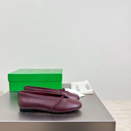 Cheap Bottega Veneta BV Flat Shoes For Women #1400597 Replica Wholesale [$125.00 USD] [ITEM#1400597] on Replica Bottega Veneta BV Flat Shoes