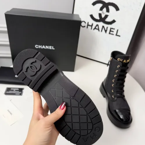 Cheap Chanel Boots For Women #1400605 Replica Wholesale [$122.00 USD] [ITEM#1400605] on Replica Chanel Boots