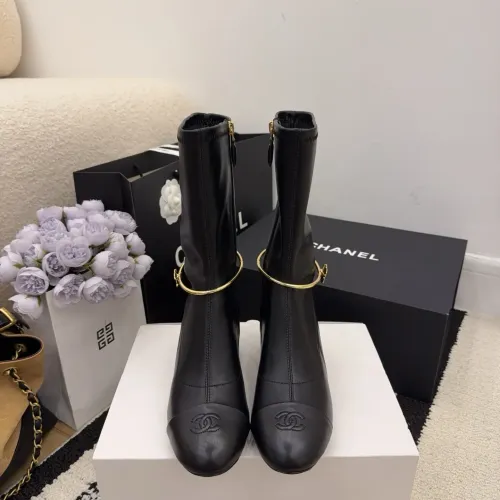 Cheap Chanel Boots For Women #1400612 Replica Wholesale [$130.00 USD] [ITEM#1400612] on Replica Chanel Boots