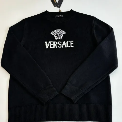 Cheap Versace Sweaters Long Sleeved For Unisex #1400613 Replica Wholesale [$88.00 USD] [ITEM#1400613] on Replica Versace Sweaters
