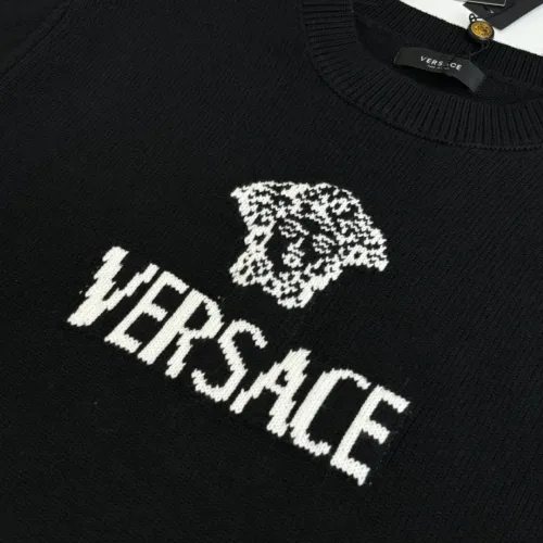 Cheap Versace Sweaters Long Sleeved For Unisex #1400613 Replica Wholesale [$88.00 USD] [ITEM#1400613] on Replica Versace Sweaters