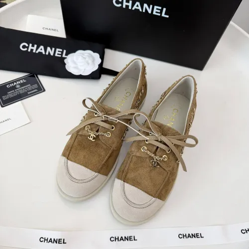 Cheap Chanel Flat Shoes For Women #1400634 Replica Wholesale [$98.00 USD] [ITEM#1400634] on Replica Chanel Flat Shoes