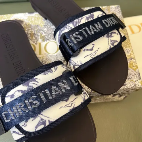 Cheap Christian Dior Slippers For Women #1400637 Replica Wholesale [$80.00 USD] [ITEM#1400637] on Replica Christian Dior Slippers