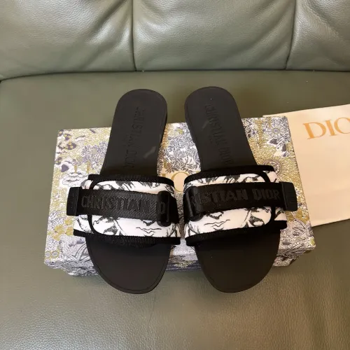 Cheap Christian Dior Slippers For Women #1400638 Replica Wholesale [$80.00 USD] [ITEM#1400638] on Replica Christian Dior Slippers