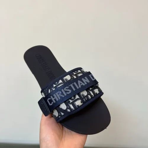 Cheap Christian Dior Slippers For Women #1400639 Replica Wholesale [$80.00 USD] [ITEM#1400639] on Replica Christian Dior Slippers