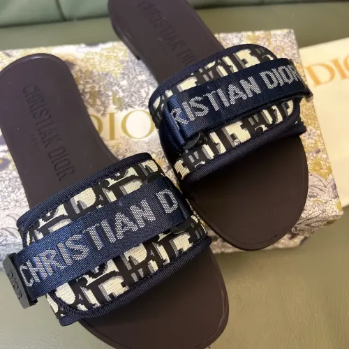 Cheap Christian Dior Slippers For Women #1400639 Replica Wholesale [$80.00 USD] [ITEM#1400639] on Replica Christian Dior Slippers