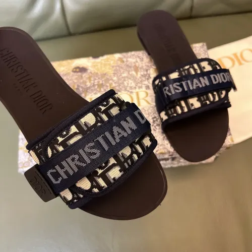 Cheap Christian Dior Slippers For Women #1400639 Replica Wholesale [$80.00 USD] [ITEM#1400639] on Replica Christian Dior Slippers