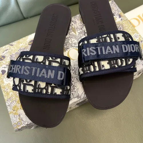 Cheap Christian Dior Slippers For Women #1400639 Replica Wholesale [$80.00 USD] [ITEM#1400639] on Replica Christian Dior Slippers