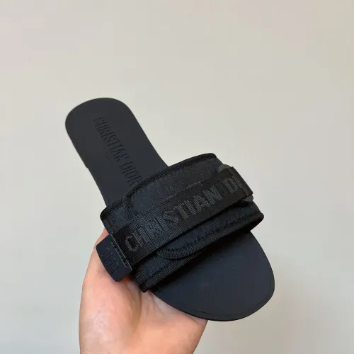 Cheap Christian Dior Slippers For Women #1400640 Replica Wholesale [$80.00 USD] [ITEM#1400640] on Replica Christian Dior Slippers