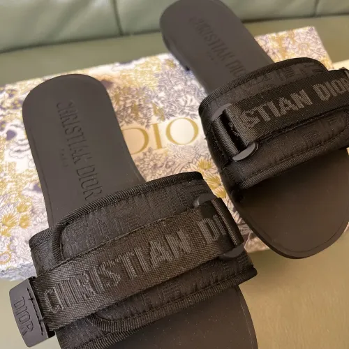 Cheap Christian Dior Slippers For Women #1400640 Replica Wholesale [$80.00 USD] [ITEM#1400640] on Replica Christian Dior Slippers