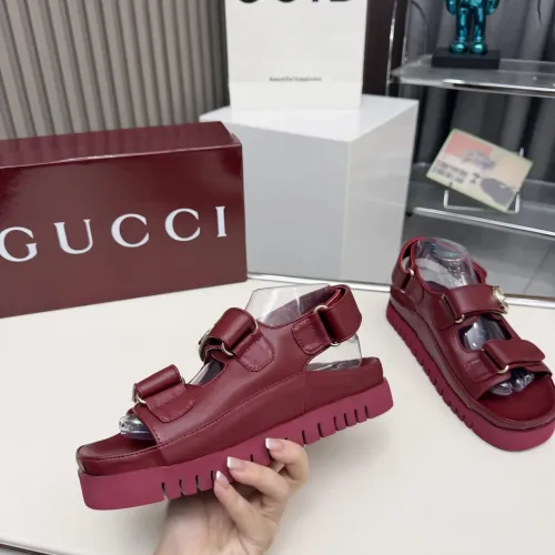 Cheap Gucci Sandal For Women #1400717 Replica Wholesale [$96.00 USD] [ITEM#1400717] on Replica Gucci Sandal