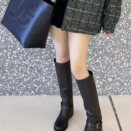 Cheap Dolce &amp; Gabbana D&amp;G Boots For Women #1400744 Replica Wholesale [$170.00 USD] [ITEM#1400744] on Replica Dolce &amp; Gabbana D&amp;G Boots