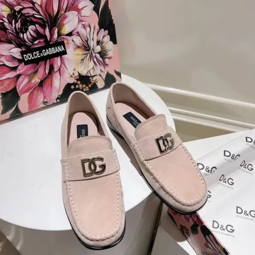 Cheap Dolce &amp; Gabbana D&amp;G Leather Shoes For Women #1400752 Replica Wholesale [$118.00 USD] [ITEM#1400752] on Replica Dolce &amp; Gabbana D&amp;G Leather Shoes