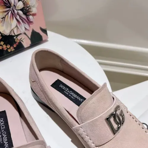 Cheap Dolce &amp; Gabbana D&amp;G Leather Shoes For Women #1400752 Replica Wholesale [$118.00 USD] [ITEM#1400752] on Replica Dolce &amp; Gabbana D&amp;G Leather Shoes