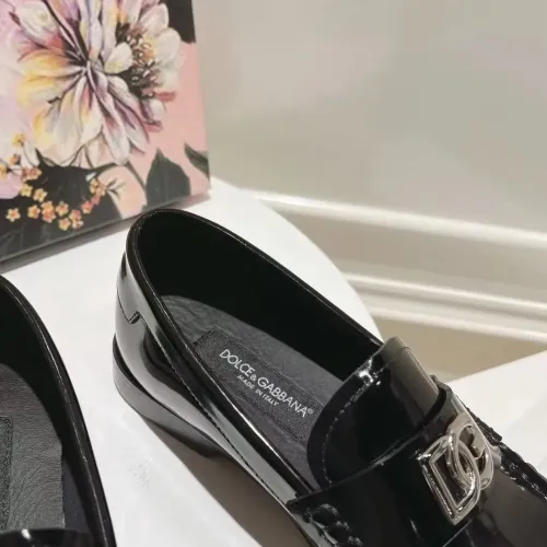 Cheap Dolce &amp; Gabbana D&amp;G Leather Shoes For Women #1400755 Replica Wholesale [$118.00 USD] [ITEM#1400755] on Replica Dolce &amp; Gabbana D&amp;G Leather Shoes