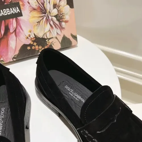 Cheap Dolce &amp; Gabbana D&amp;G Leather Shoes For Women #1400758 Replica Wholesale [$122.00 USD] [ITEM#1400758] on Replica Dolce &amp; Gabbana D&amp;G Leather Shoes