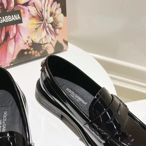 Cheap Dolce &amp; Gabbana D&amp;G Leather Shoes For Women #1400759 Replica Wholesale [$122.00 USD] [ITEM#1400759] on Replica Dolce &amp; Gabbana D&amp;G Leather Shoes