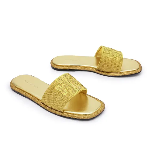 Cheap Tory Burch TB Slippers For Women #1400763 Replica Wholesale [$92.00 USD] [ITEM#1400763] on Replica Tory Burch TB Slippers
