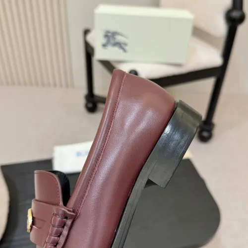 Cheap Burberry Leather Shoes For Women #1400776 Replica Wholesale [$112.00 USD] [ITEM#1400776] on Replica Burberry Leather Shoes