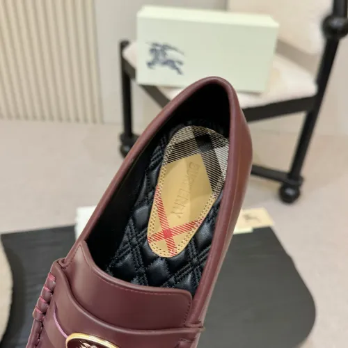 Cheap Burberry Leather Shoes For Women #1400776 Replica Wholesale [$112.00 USD] [ITEM#1400776] on Replica Burberry Leather Shoes