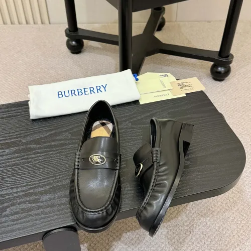Cheap Burberry Leather Shoes For Women #1400777 Replica Wholesale [$112.00 USD] [ITEM#1400777] on Replica Burberry Leather Shoes