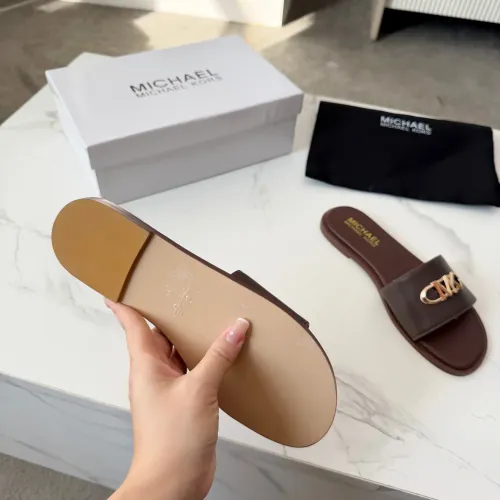 Cheap Michael Kors Slippers For Women #1400786 Replica Wholesale [$82.00 USD] [ITEM#1400786] on Replica Michael Kors Slippers