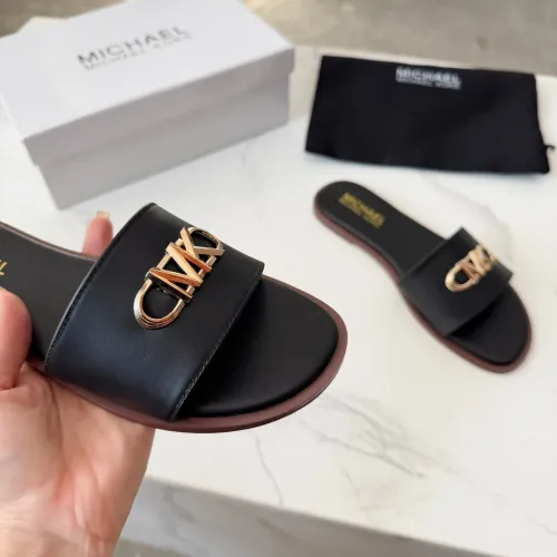 Cheap Michael Kors Slippers For Women #1400787 Replica Wholesale [$82.00 USD] [ITEM#1400787] on Replica Michael Kors Slippers