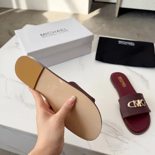 Cheap Michael Kors Slippers For Women #1400788 Replica Wholesale [$82.00 USD] [ITEM#1400788] on Replica Michael Kors Slippers