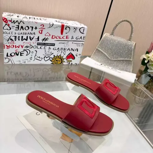 Cheap Dolce &amp; Gabbana D&amp;G Slippers For Women #1400793 Replica Wholesale [$82.00 USD] [ITEM#1400793] on Replica Dolce &amp; Gabbana D&amp;G Slippers