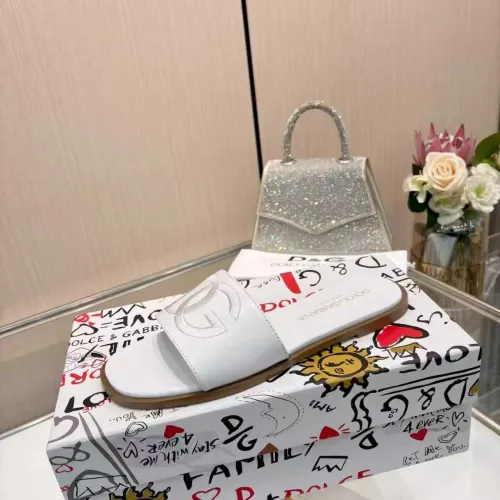 Cheap Dolce &amp; Gabbana D&amp;G Slippers For Women #1400794 Replica Wholesale [$82.00 USD] [ITEM#1400794] on Replica Dolce &amp; Gabbana D&amp;G Slippers