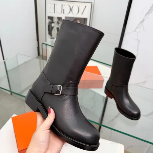 Cheap Hermes Boots For Women #1400803 Replica Wholesale [$160.00 USD] [ITEM#1400803] on Replica Hermes Boots