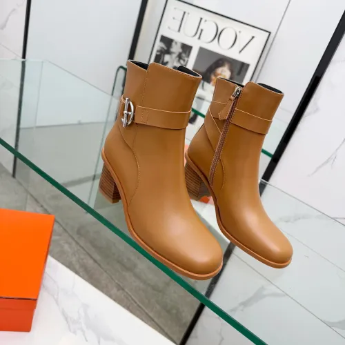 Cheap Hermes Boots For Women #1400804 Replica Wholesale [$145.00 USD] [ITEM#1400804] on Replica Hermes Boots