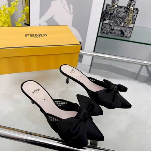 Cheap Fendi Slippers For Women #1400812 Replica Wholesale [$88.00 USD] [ITEM#1400812] on Replica Fendi Slippers