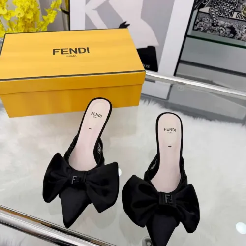 Cheap Fendi Slippers For Women #1400812 Replica Wholesale [$88.00 USD] [ITEM#1400812] on Replica Fendi Slippers