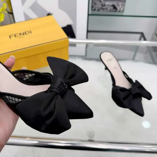 Cheap Fendi Slippers For Women #1400812 Replica Wholesale [$88.00 USD] [ITEM#1400812] on Replica Fendi Slippers
