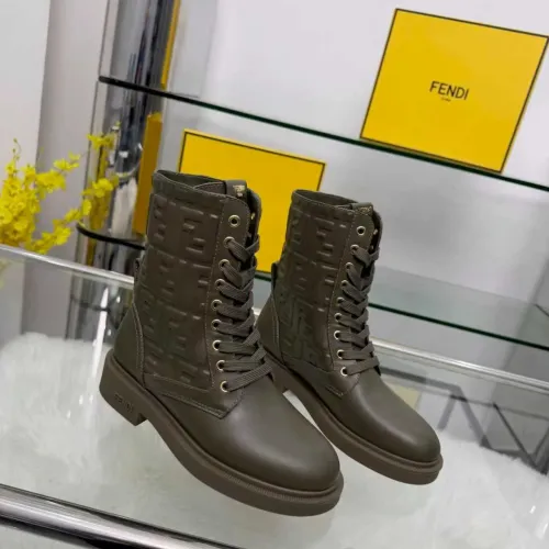 Cheap Fendi Fashion Boots For Women #1400813 Replica Wholesale [$118.00 USD] [ITEM#1400813] on Replica Fendi Fashion Boots